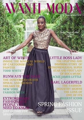 AVANTI MODA May 2019 issue cover