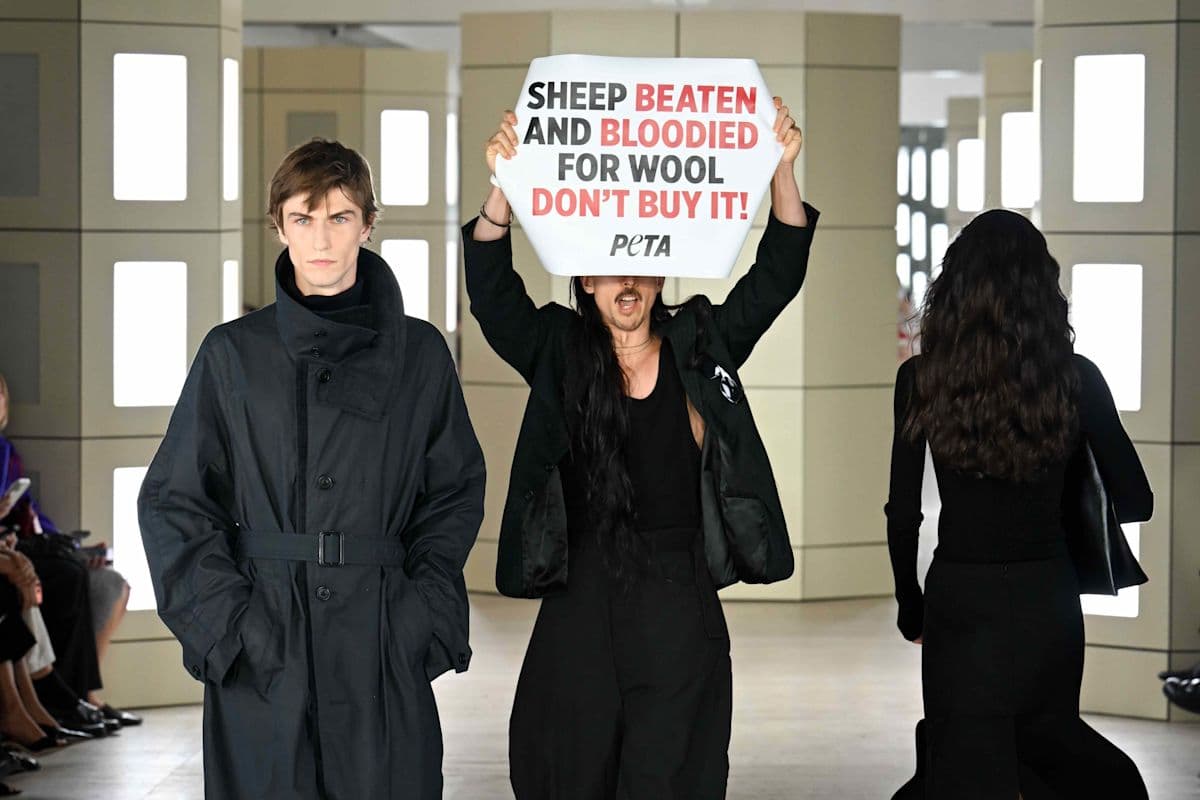 CFDA Leader Placed on Leave After Confrontation With Animal Rights Activists at Fashion Week Show photo