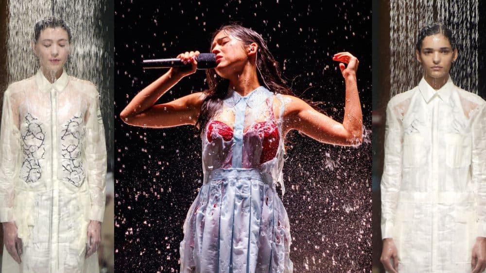 The Genius Behind Olivia Rodrigo's Rain-Soaked Dissolving Dress photo