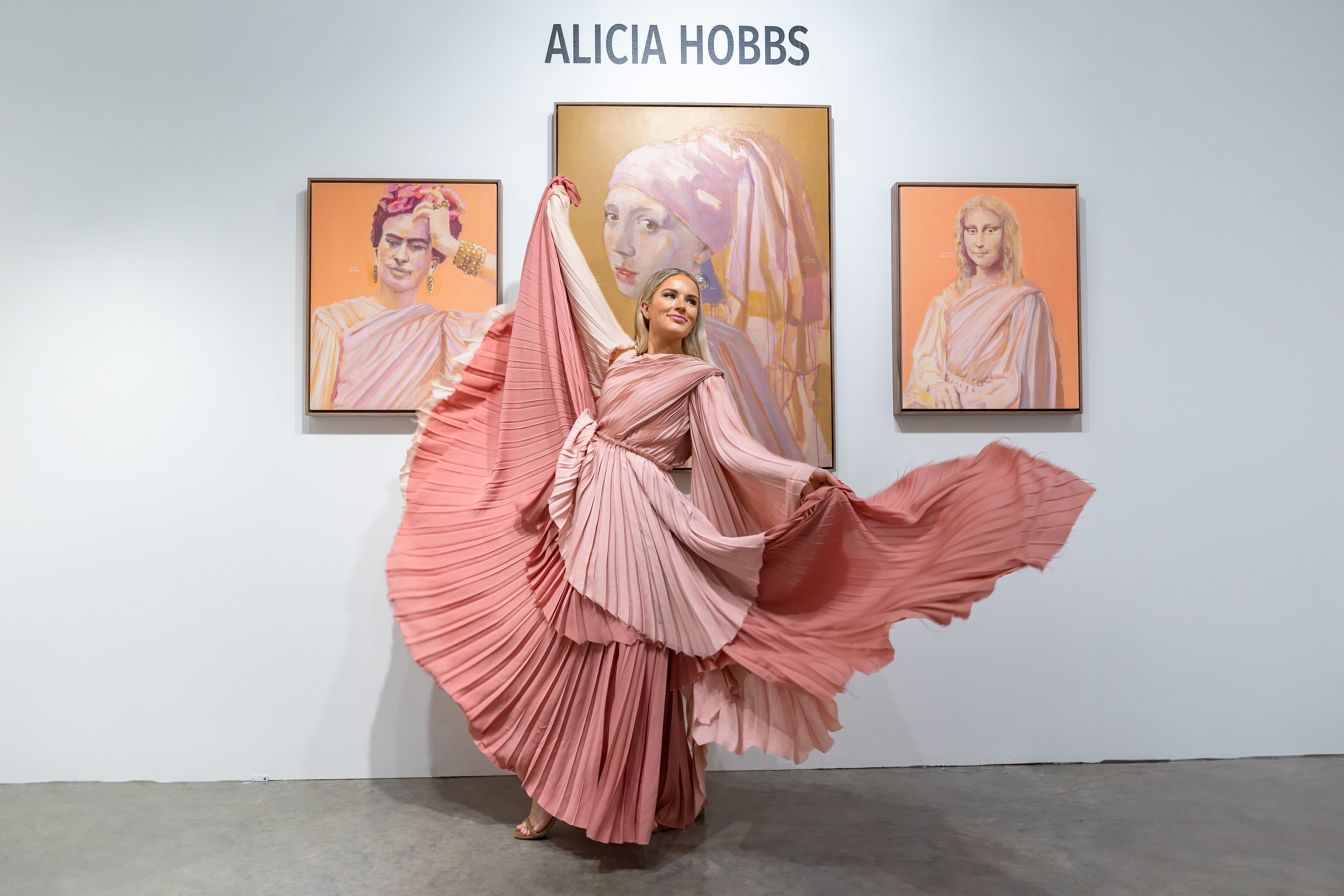 Welcome to the Disco Babe: A Look Inside the Magical World of Artist Alicia Hobbs photo